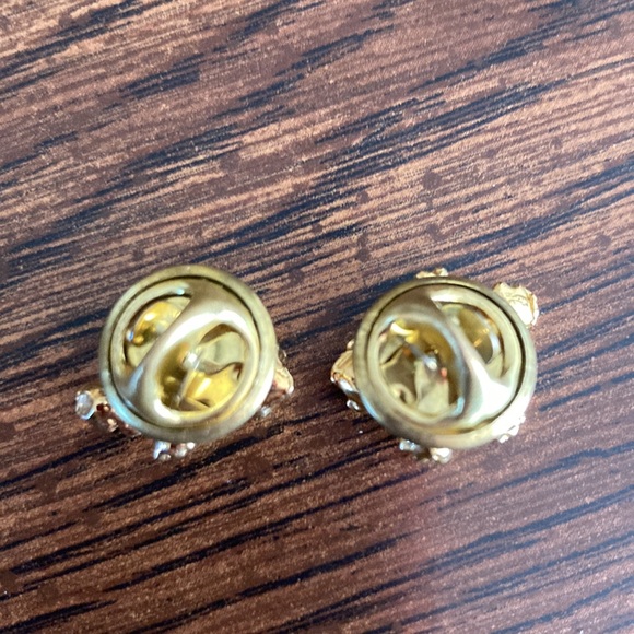 📌Frog Tac pin pair gold tone vintage lapel pin - Picture 4 of 4